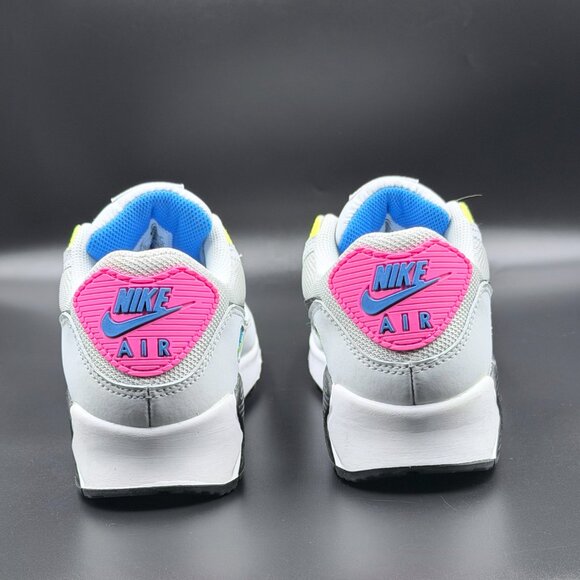 Nike Air Max 90 'Grey Neon' - Picture 4 of 9